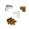 Carton packaging, plum blossom buckle corner protectors, edge collision logistics paper corner protectors, hard paper corner protectors, kraft paper packaging paper corner protectors Item Picture